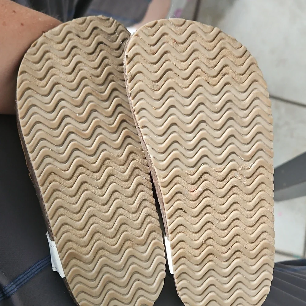 White‎ Kids Sandals with Bow Accents Carters